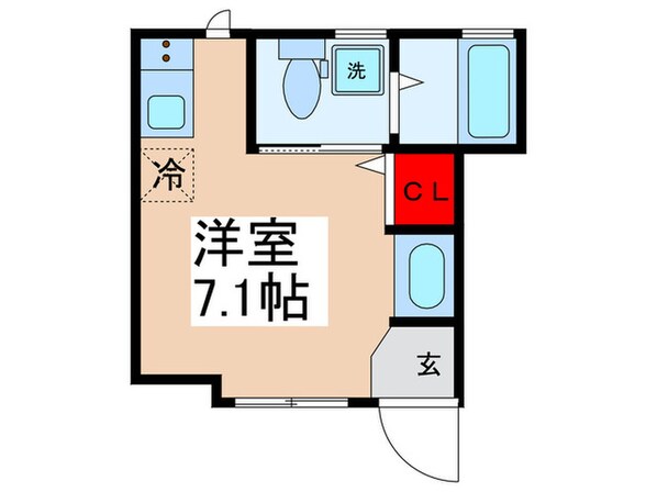 イデア新小岩の物件間取画像